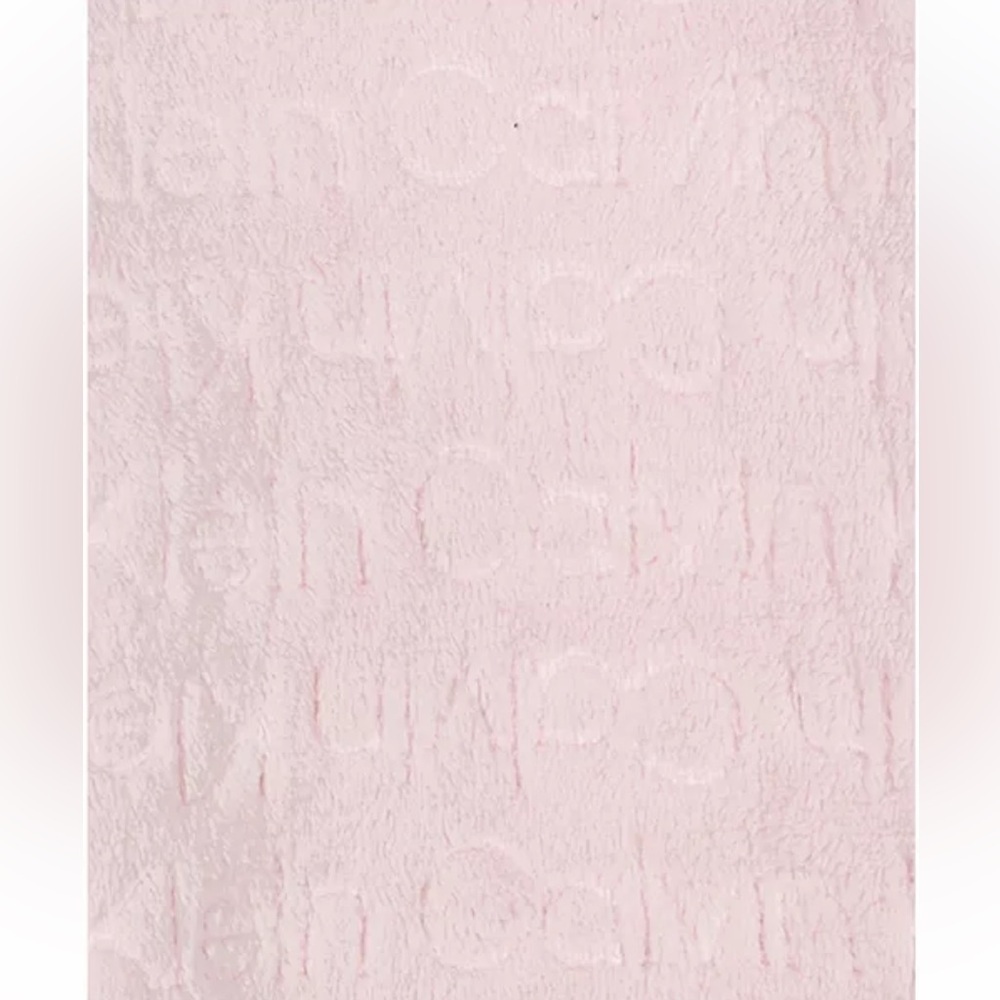 Calvin Klein Soft Pink Debossed Logo Sherpa Sweatsuit Matching Set Size 6/9M - Picture 3 of 11